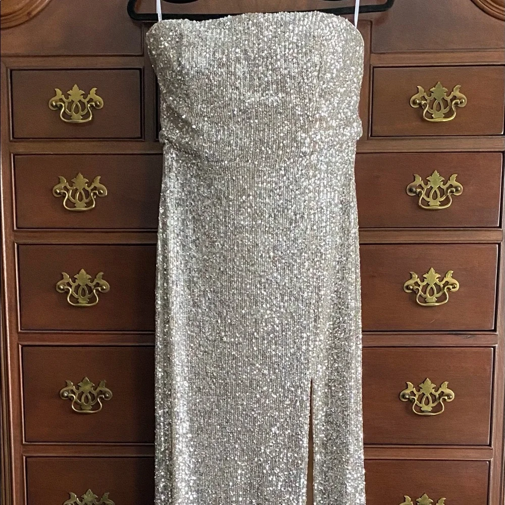 Stunning Lavish Lover Sequin Gown by Lulus - Picture 2 of 10